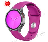 20mm Band For Samsung Galaxy Watch 4/5/6 44mm 40mm 5 Pro 45mm Silicone Bracelet correa Galaxy Watch 6 classic 47mm 43mm strap