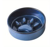 pet Cat Bowl, Dog Bowl, Slow Food Bowl, Ceramic Medium sized Dog and Puppy Dog Anti Choking and Anti Overturning Bowl