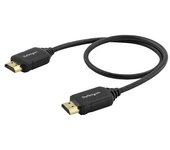 StarTech.com - Cable de 50cm HDMI 2.0 Certificado Premium con Ethernet - HDMI de Alta Velocidad Ultra HD de 4K a 60Hz HDR10 - pa HDMM50CMP