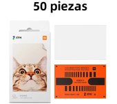 Original Xiaomi ZINK Pocket Printier Self-adhesive Photo Print Paper 50 Sheets For Xiaomi 3-inch Mini Pocket Photo Printer