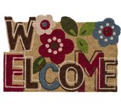 PANDAHOME Alfombra Felpudo para Puerta de Entrada - Antideslizante de Fibra de Coco 100% Natural