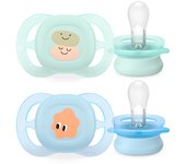 Philips Avent Chupete Silicona Ultra Start Niño 0-2M 2 Unidades