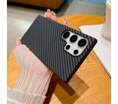Ultra Thin Carbon Fiber Textured Phone Case For Samsung Galaxy S24 S23 S22 Note 10 Plus Note 20 Ultra Shockproof Hard Back Cover