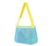 Beach Toy Mesh Bag Kids Shell Storage Bag Beach Toy Seashell Bag Mesh Pool Bag Sand Toys Swimming Accessories For Boys And Girls