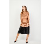 LOVE & MONEY Jersey de Rayas Estampado Love & Money para Mujer