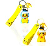 XOKOTAKI Llaveros de Personajes de Dibujos Animados y Videojuegos en Silicona y ABS con Mosquetón de Metal