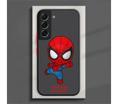 Cute Marvel Spiderman For Samsung Galaxy A73 A72 A71 A55 A52 A33 A15 A14 A13 A12 A05 4 S 5G Matte Translucent phone Case