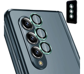 9H Camera Lens Protector for Samsung Galaxy Z Fold 6 5 4 3 Anti Scratch Tempered Glass Metal Ring for Z Flip 6 5 4 Cover 2-3PCS