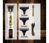 New WaterProof Professional Electric Shaver for Men Razor for Men Mower Beard Trimmer Barber Shaving Machine T9 Hair Clipper