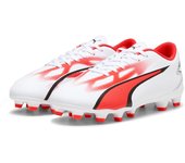 Botas de Futbol para HOMBRE PUMA BOTAS ULTRA PLAY MG BLANCO/NARANJA