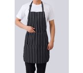 1pc Adjustable Adult Apron Striped Restaurant Chef Apron Outdoor Camping Picnic Kitchen Cook Aprons
