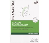 PRANAROM AROMAFORCE CAPSULAS NARIZ GARGANTA 30 CAPSULAS
