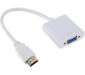HDMI-compatible to VGA Adapter Full HD 1080P Digital Analog HDMI HDTV Male To Female VGA Cable Converter For PC Laptops Tablet