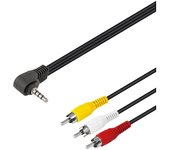 Conexión 3RCA macho a Jack 4 pin 3,5mm macho
