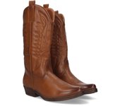 Davinia Shoes Bota de Tacon para Mujer, Comodos, con Bordado, estilo Cowboy Shoes&Blues.es C19004-4-Cuero
