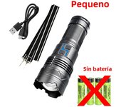 100W GT60 Powerful Led Flashlight Long Range Tactical Flashlight with Power Display Outdoor Camping USB Rechargeable Zoom Torch