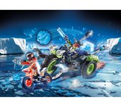 Playmobil espias rebeldes del artico triciclo de hielo