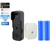 Smart Tuya WIFI Doorbell HD 1080P Video Outdoor Wireless Home Door Bell Waterproof Battery Intercom Speaker Phone Camera