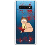 Funda original compatible con Samsung Galaxy S10 Plus - Rick y Morty Blood