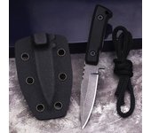 New outdoor mini straight knife +K sheath, outdoor hiking camping EDC knife, pocket straight knife
