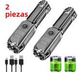 Powerful LED Flashlight 100000 Lumen Tactical Flashlights Rechargeable USB 18650 Waterproof Zoom Fishing Hunting LED Flashlight