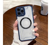 Magnetic wireless charging four corner anti drop Apple phone case for iPhone 12 13 14 15 Pro Plus Pro Max