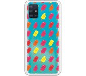 Funda compatible con Samsung Galaxy A51 - Patron helados