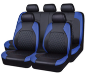 PU Leather Car Seat Covers Airbag Compatible Car Interior Accessories Front/ Rear/ Full Set Cover Cushion Universal Fit Most