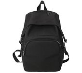 Gran capacidad de color sólido mochila estudiante universitario mochila mujer simple japonés Escuela Secundaria mochila impermeable mochila