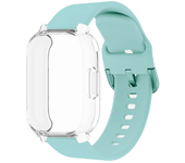 22mm Silicone Strap With Case For Xiaomi Redmi Watch 5 Active Lite Smart Watch Wrist Band And Case For Redmi Watch 5 Active Lite