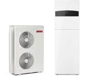 Bomba de calor Conectada Aire/Agua monobloque Nimbus Compact M con refuerzo eléctrico Ariston 15 kW Trifásico