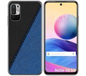 Tumundosmartphone Funda Gel Tpu para Xiaomi Redmi Note 10 5G / POCO M3 PRO 5G diseño Cuero 02 Dibujos