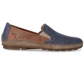 FLUCHOS Zapato de piel cómodo hombre FLU F1172 AZUL