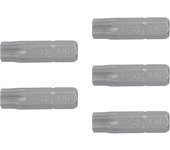 Truper Puntas Torx T40 para Destornillador - 25mm - 5 Puntas de Acero S2 - Estuche Reutilizable