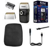 Original kemei powerful barber pro electric shaver for men hair beard electric razor balds head shaving machine finishing fades