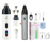 Rechargeable USB Charging Pet Dog Nail Grinders Trimmer Clippers Electric Dog Cat Paws Grooming Trimmer Hair Paw Shaver Tools