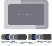 Alfombrilla de baño Modernized Magic Mat de secado rápido de 32/36/48 pulgadas, alfombrilla de baño Modernized, alfombrilla de baño Modernized Magic, alfombrillas de pie antideslizantes, impermeables y cómodas