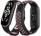 Watchband For Xiaomi Mi Band 7 NFC smartwatch Correa miband7 Silicone Air-Hole Sport Wrist bracelet on Mi band 6 5 4 3 7 8 strap