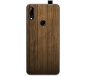Tumundosmartphone Funda Gel Tpu para Huawei P Smart Z diseño Madera Dibujos