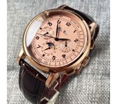 Automatic Watch for Men Multification Date Day Month Year 316L Mechanical Men's Watch Polished Case Day/Night Indicator 42mm