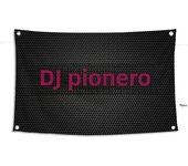 1pc Pioneer DJ Pro Flag Flags And Banners Four Hole Polyester Outdoor Decor Room Aesthetic