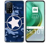 Tumundosmartphone Funda Gel Tpu para Xiaomi Mi 10T / 10T Pro diseño Camuflaje 03 Dibujos