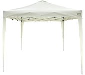 Cenador Aktive 300 x 250 x 300 cm Tela Acero Blanco
