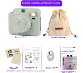 Popoto Instant Camera Portable Design Automatic Exposure Easy Use Children Birthday Gift Suitable for Beginners Instant Camera