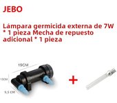 JEBO 36W UV Sterilizer Lamp Light Ultraviolet Filter Clarifier Water Cleaner For Coral Koi Fish Pond, Aquarium UV Lamp