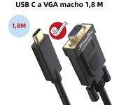 USB C to VGA cable USB Type C to VGA Adapter for iPhone 15 Pro/Max Macbook Pro Air Mac mini  Dell XPS 15/13 USB-C to VGA  video