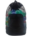 Portable Beach Bag Foldable Mesh Swimming Bag for Children Beach Toys Basket Storage Bag Kids Outdoor Children Swimming Dry Sack