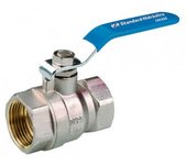 STH Llave Paso de Bola CHICAGO Azul 1/2" H-H PN25 Standard Hidraulica SH34501