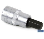 Llave de vaso 3/8 con punta h-8
