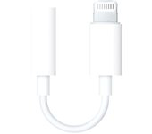 Cable adaptador compatible LIGHTNING macho a JACK 3.5mm hembra ⋆ Para IPHONE e IPAD ⋆ Longitud 8 cm ⋆ Color blanco ⋆ Modelo MMX62ZM/A ⋆ Ideal para conectar auriculares con jack ⋆ Compacto y portátil ⋆ Compatible con iOS y accesorios originales